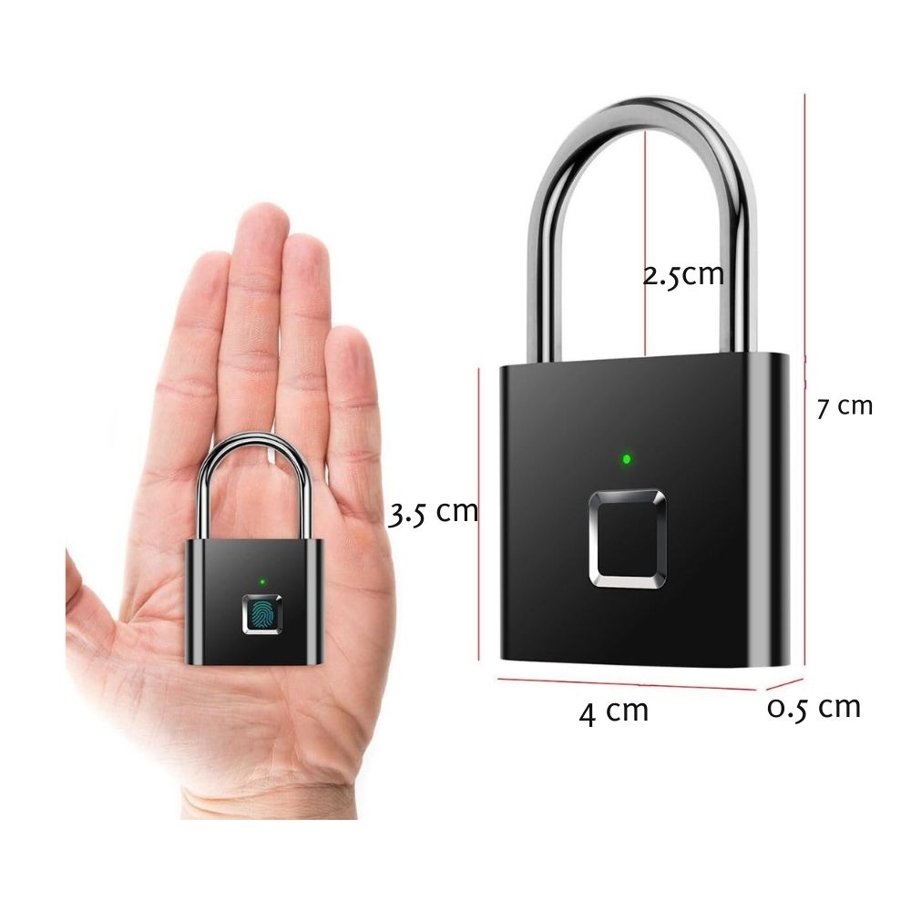 Miniatura 6 de CANDADO INTELIGENTE CON HUELLA DACTILAR